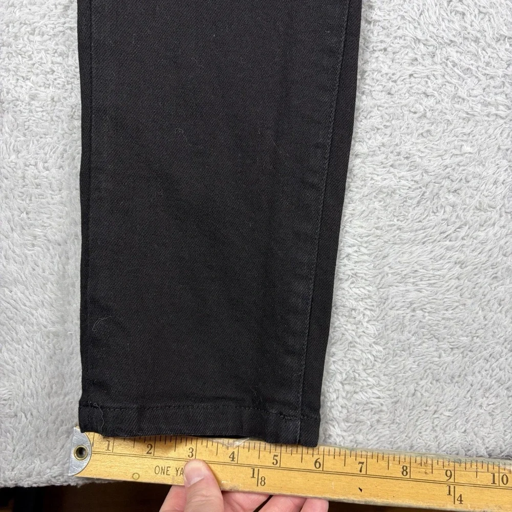 Purple Brand Black Jeans Mens 36x30 P001 Skinny Stretch Lycra